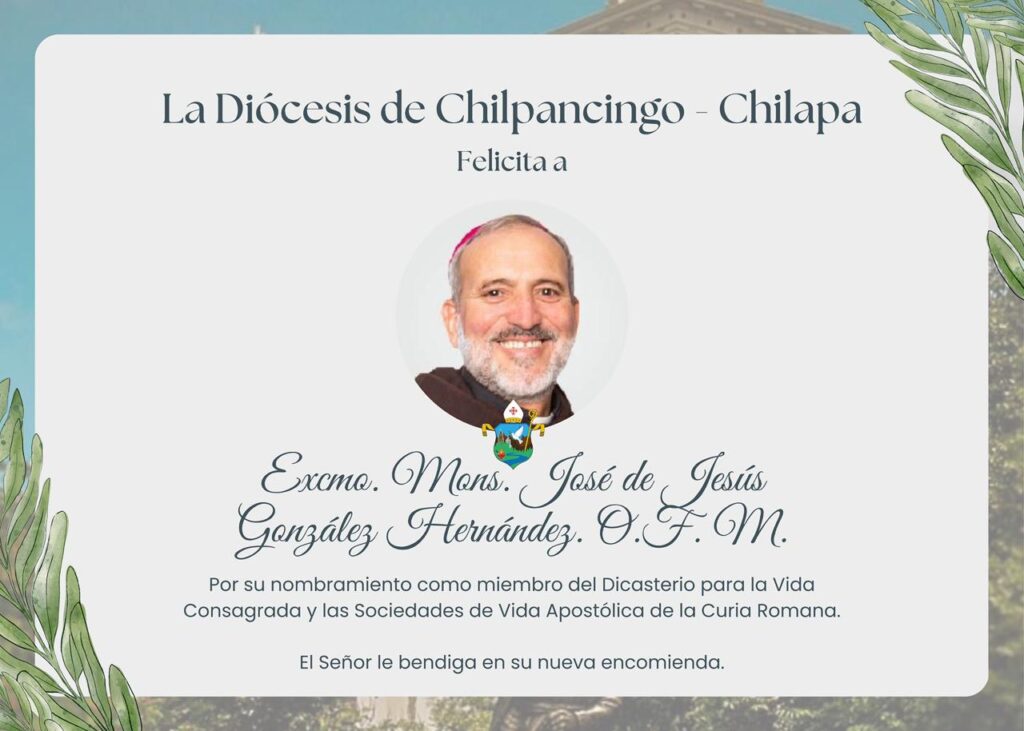 felicitación Mons. José de Jesús Gonzáles