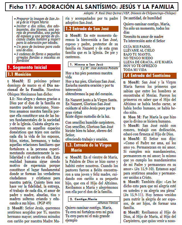 hora santa 26 de febrero 2026