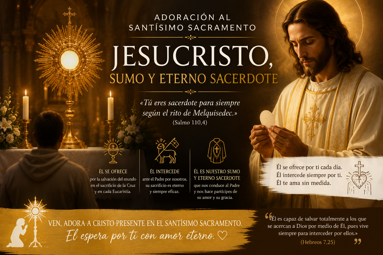 jesucristo sumo y eterno sacerdote
